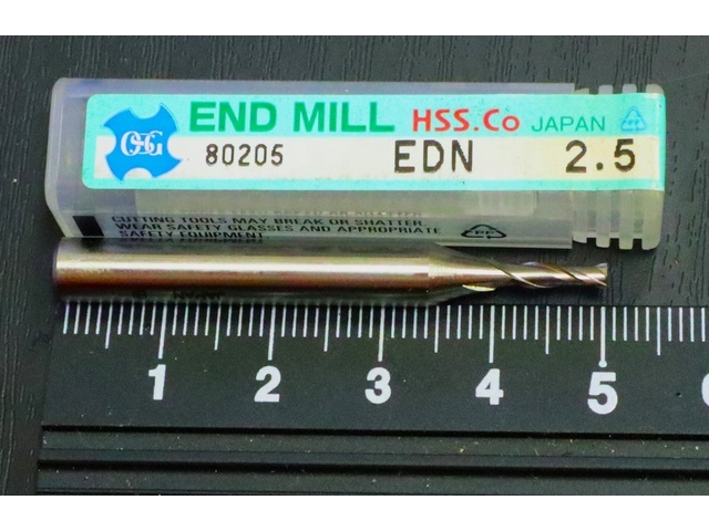 OSG EDN 2.5 エンドミル の画像 1枚目