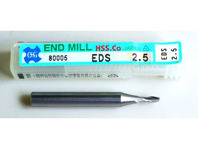 OSG EDS 2.5 1個 未使用 エンドミル の画像 1枚目
