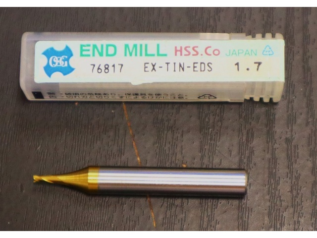 OSG EX-TIS-EDS 1.7 End Mill Image 1