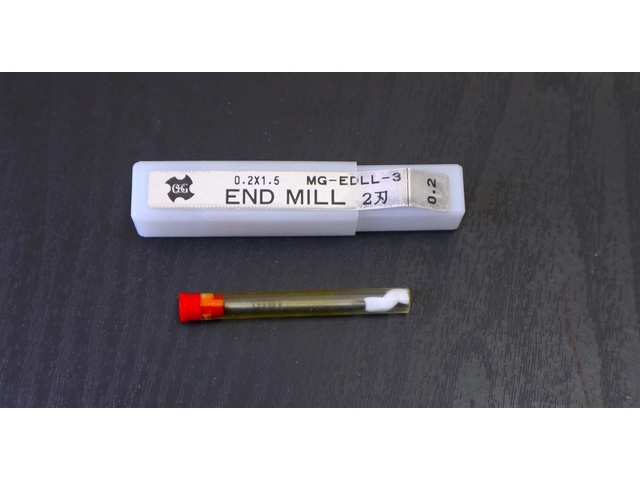 OSG MG-EDLL-3 0.2×1.5 未使用 エンドミル の画像 1枚目