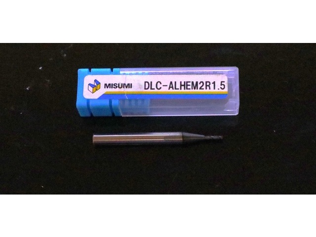 MISUMI CORP DLC-ALHEM2R1.5 未使用 End Mill Image 1