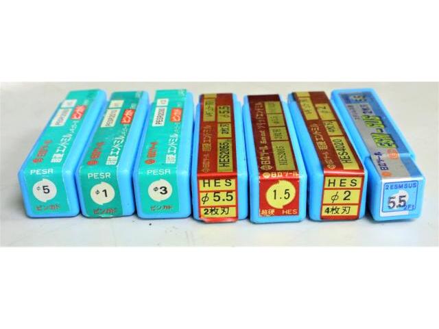 日立ツール 2枚刃 7個 未使用 エンドミル の画像 3枚目