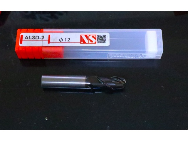 日進工具 NS AL3D-2 φ12 未使用 エンドミル の画像 1枚目