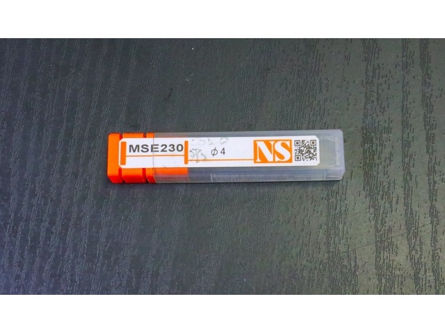 日進工具 NS MSE 230 Φ4 未使用 エンドミル の画像 1枚目