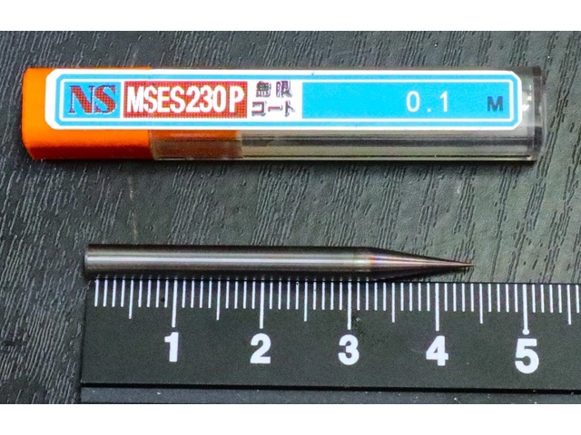 日進工具 NS MSES230P 0.1M 未使用 エンドミル の画像 1枚目