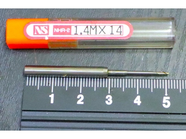 日進工具 NS NHR-2 1.4M×14 未使用 エンドミル の画像 1枚目