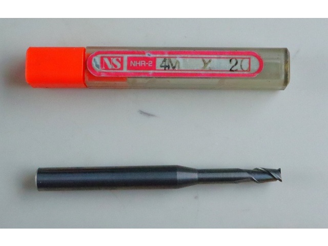 日進工具 NS NHR-2 4M×20 エンドミル の画像 1枚目