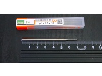 NS TOOL Φ1×15×10 未使用 End Mill HA-E-2119東京 Image