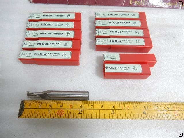 KOBELCO 2SS 刃径8mm 10本 エンドミル の画像 2枚目