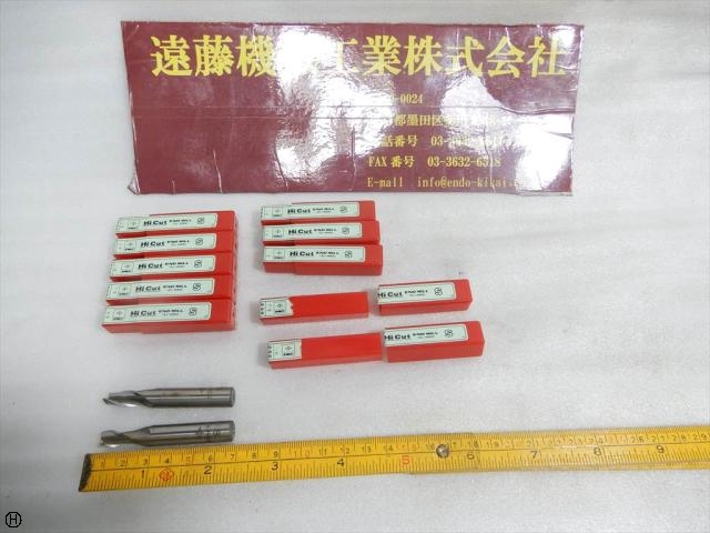 KOBELCO 2SS 刃径8mm 10本 エンドミル の画像 1枚目