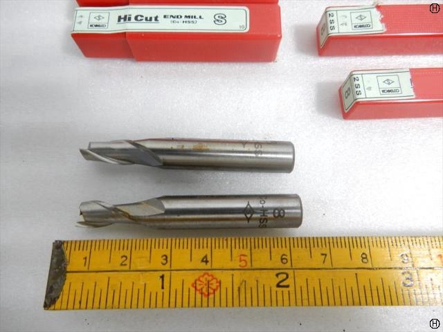 KOBELCO 2SS 刃径8mm 10本 エンドミル の画像 2枚目