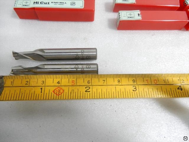 KOBE STEEL 2SS 刃径8mm 10本 End Mill Image 2