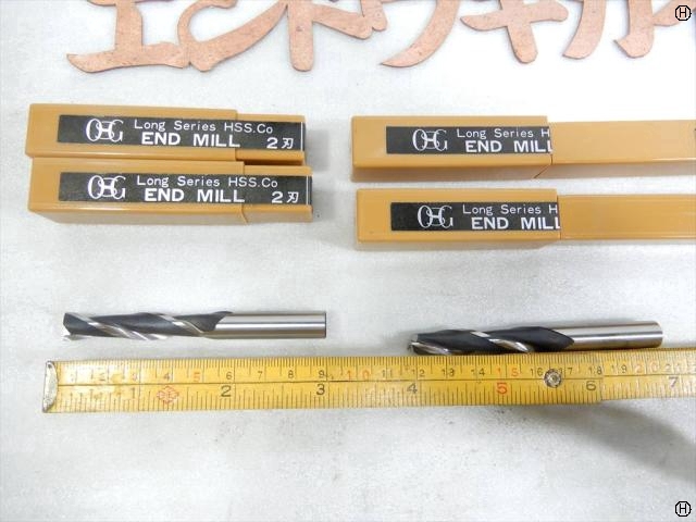 OSG EDL10 刃径10mm 4本 エンドミル の画像 2枚目