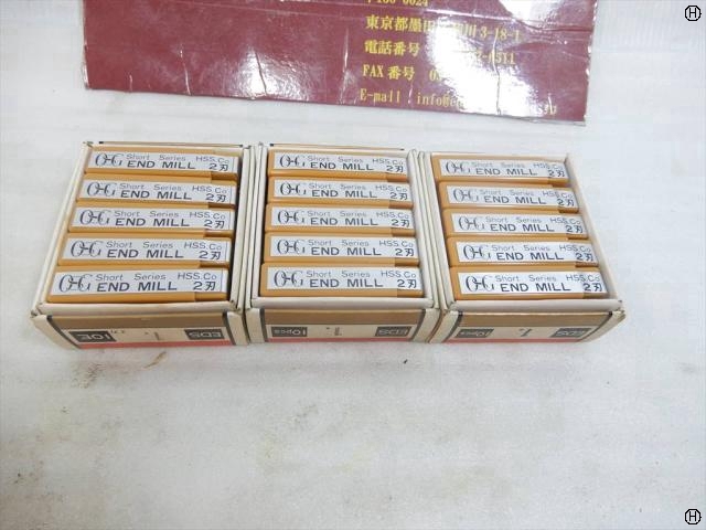 OSG Short Series Hss,Co エンドミル の画像 2枚目