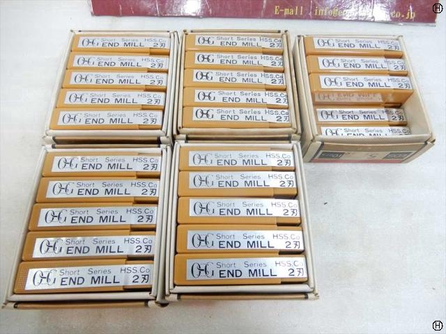 OSG ShortSeries Hss, Co エンドミル の画像 2枚目