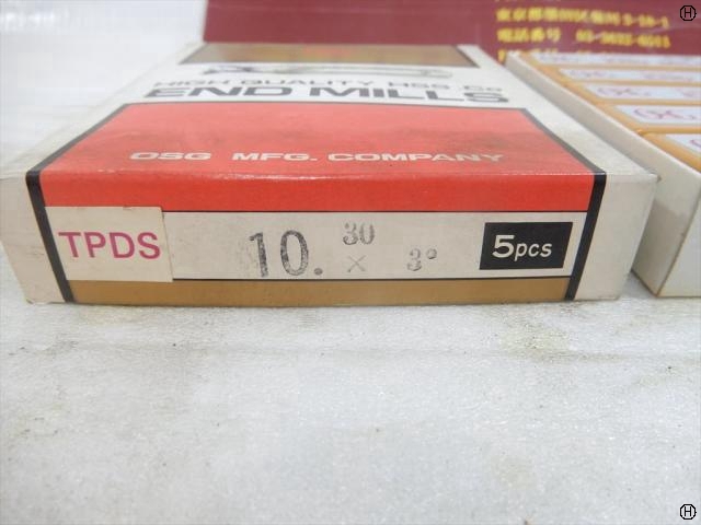 OSG TPDS10×3°30 2刃 エンドミル の画像 2枚目