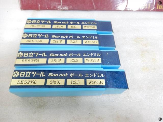HITACHI TOOL BES2050 2刃 R2.5 WS25B End Mill Image 2