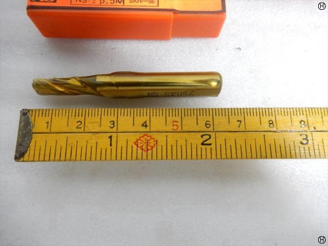 日進工具 NS 5.5M SKH56 刃径5.5mm 7本 エンドミル の画像 2枚目