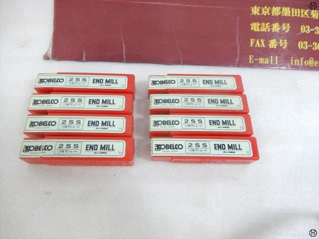 KOBELCO 2SS 6 刃径6mm 8本 エンドミル の画像 2枚目