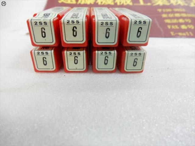 KOBELCO 2SS 6 刃径6mm 8本 エンドミル の画像 3枚目