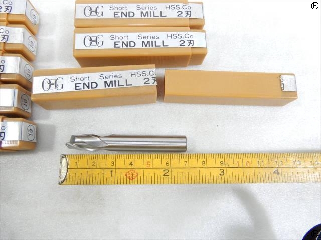 OSG EDS10 刃径10mm 8本 エンドミル の画像 2枚目