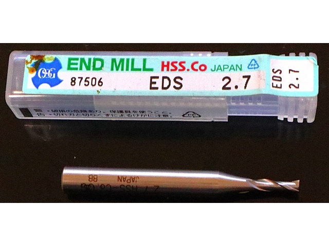 OSG EDS-2.7 エンドミル の画像 1枚目