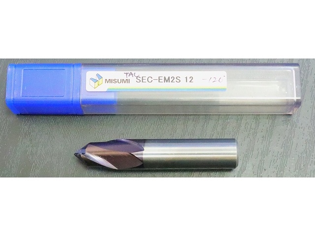 MISUMI CORP SEC-EM2S 12 End Mill Image 1