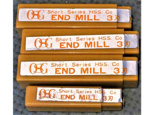 OSG 3枚刃 ETS 5 9×3 計4個 未使用 End Mill Image 2