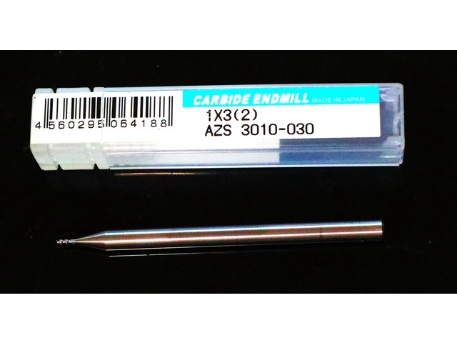UNION TOOL 1×3(2)AZS3010-030 未使用 End Mill Image 1