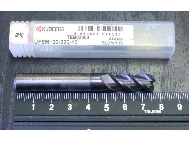 京セラ UFSM100-220-10 エンドミル の画像 1枚目