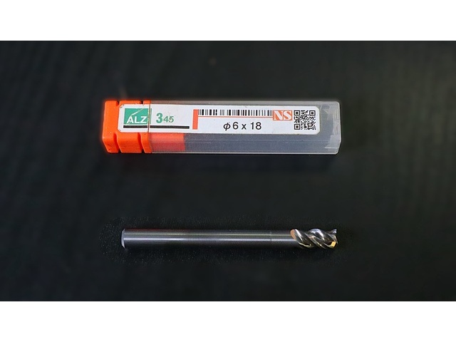日進工具 NS ALZ345 Φ6×18 エンドミル の画像 1枚目