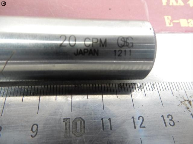 OSG 刃径20mm CPM 1本 エンドミル の画像 3枚目