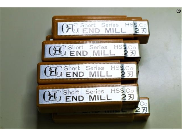 OSG 1.5 EDS 4枚刃×9個 未使用 End Mill Image 2