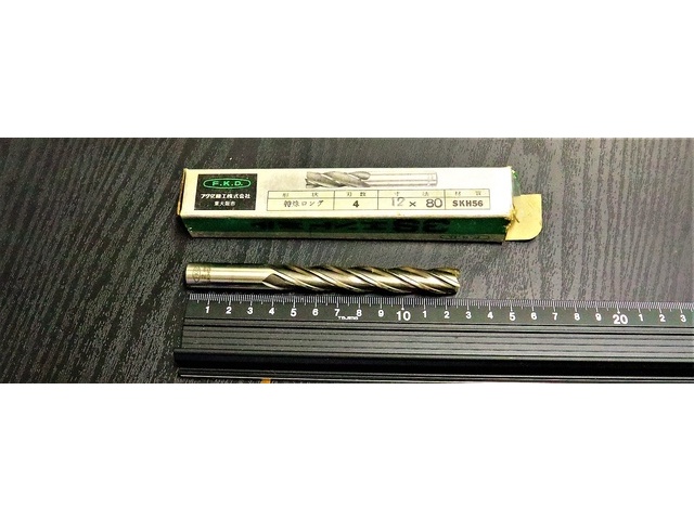FKD 12×80 4枚刃 未使用 End Mill Image 1