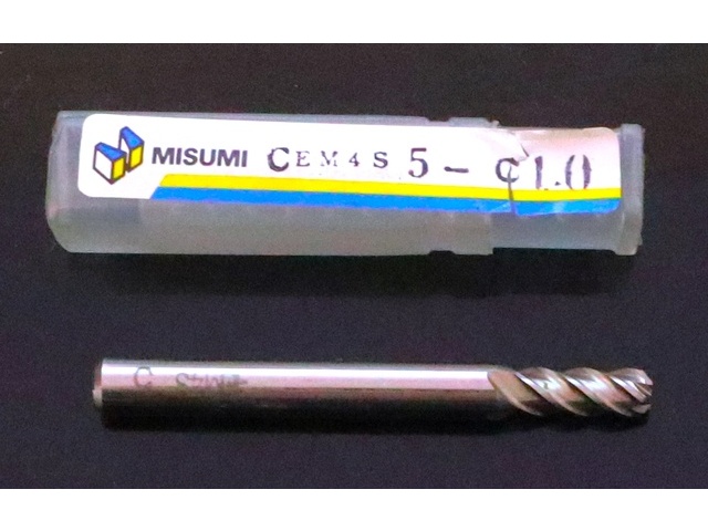 MISUMI CORP CEM4S 5-C1.0 未使用 End Mill Image 1
