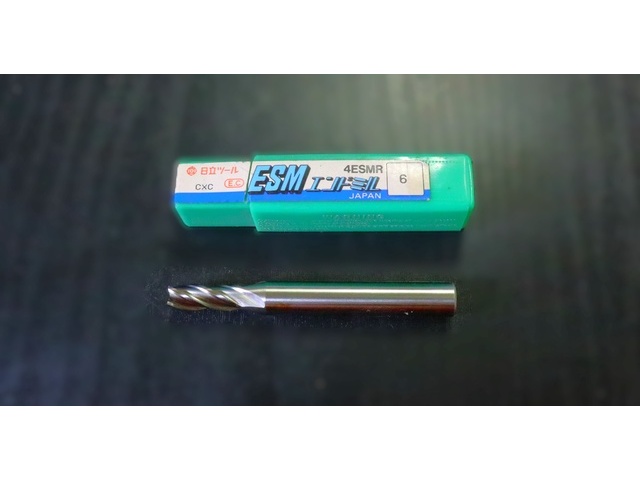 日立ツール 4ESMR 6 未使用 エンドミル の画像 1枚目