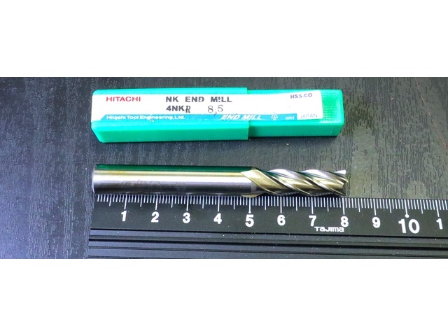 日立ツール 4NKR 8.5 未使用 エンドミル の画像 1枚目