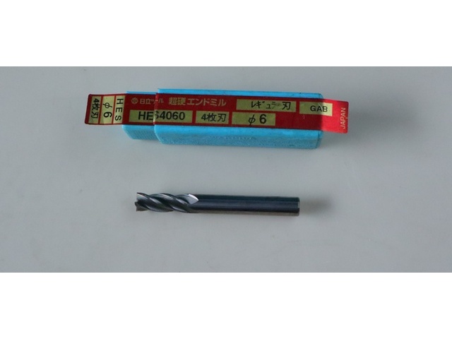 日立ツール HES4060 6 エンドミル の画像 1枚目