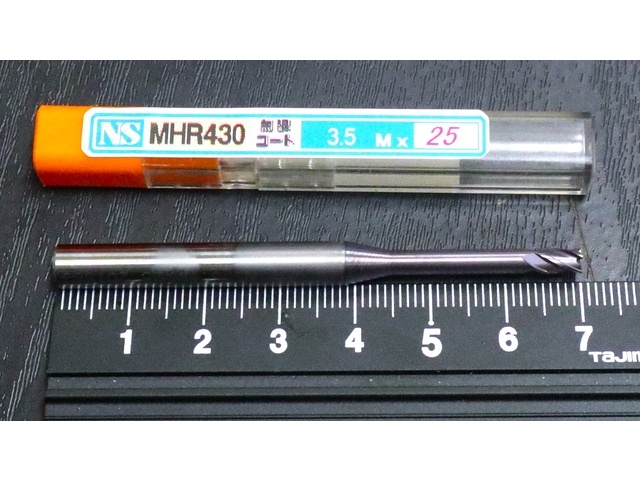 日進工具 NS MHR430 3.5M×25 未使用 エンドミル の画像 1枚目