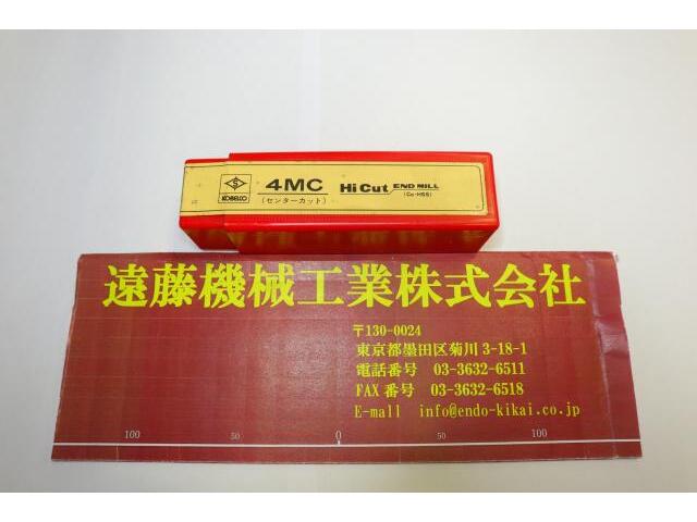 KOBELCO 4MC センターカット エンドミル の画像 1枚目