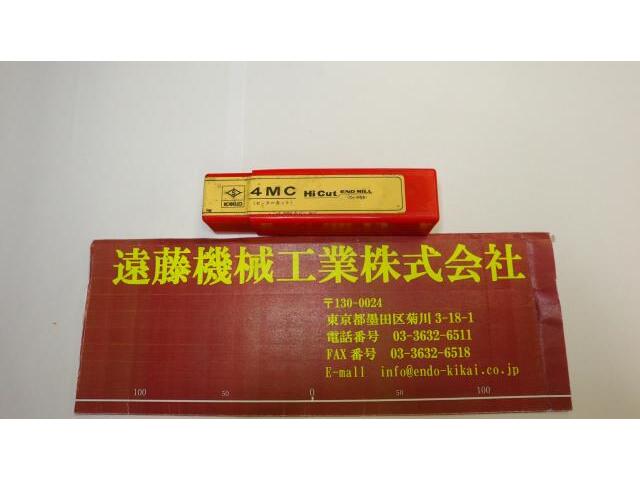 KOBELCO 4MC センターカット エンドミル の画像 1枚目