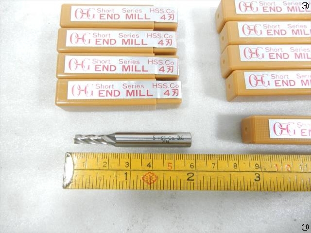OSG EMS5 刃径5mm 9本 エンドミル の画像 2枚目