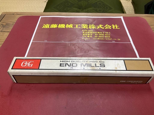 OSG LE-EMS 30 4枚刃 30 エンドミル の画像 5枚目