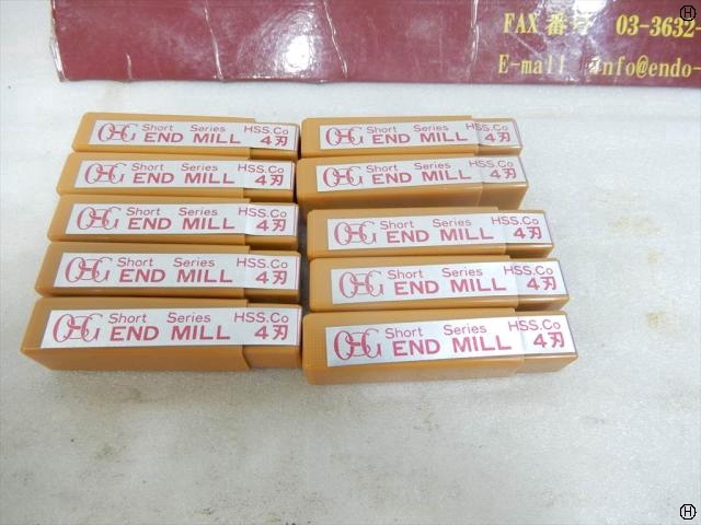 OSG Short Series Hss,Co エンドミル の画像 2枚目