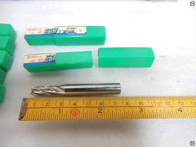 日立ツール 4ESMR8 刃径8mm 7本 エンドミル の画像 2枚目
