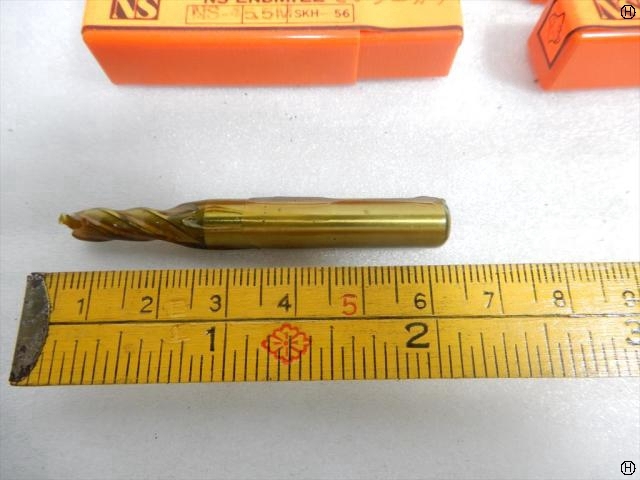日進工具 NS 5.5M SKH56 刃径5.5mm 10本 エンドミル の画像 2枚目