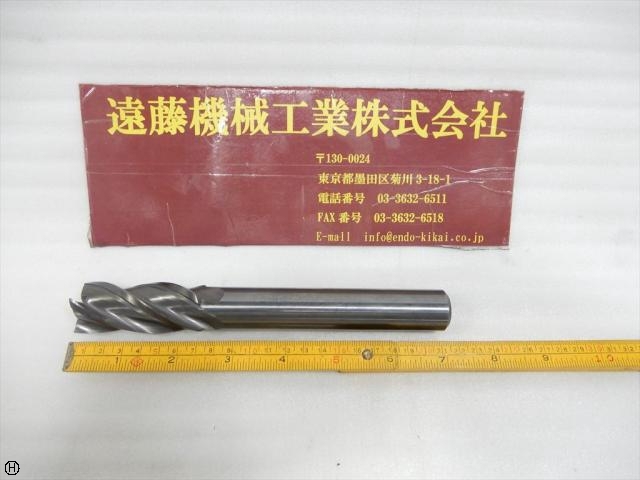  4枚刃超硬エンドミル End Mill Image 1