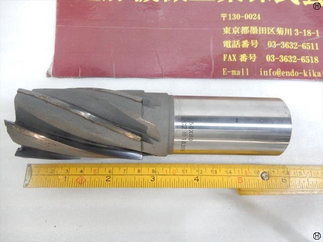 ASAHI KOUGU 50×80 刃径50mm 1本 End Mill Image 2