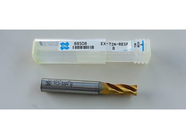 OSG EX-TIN-RESF-8 未使用 エンドミル の画像 1枚目