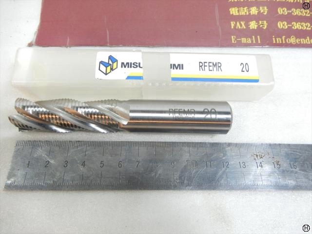 MISUMI CORP RFEMR20 刃径20mm 1本 End Mill Image 2